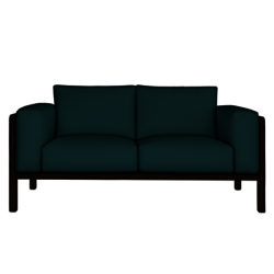 Furia Heming Medium Sofa Azul Spruce